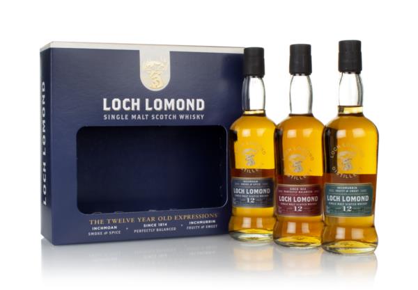 Loch Lomond The 12 Year Old Expressions Gift Pack (3 x 20cl) Single Malt Whisky