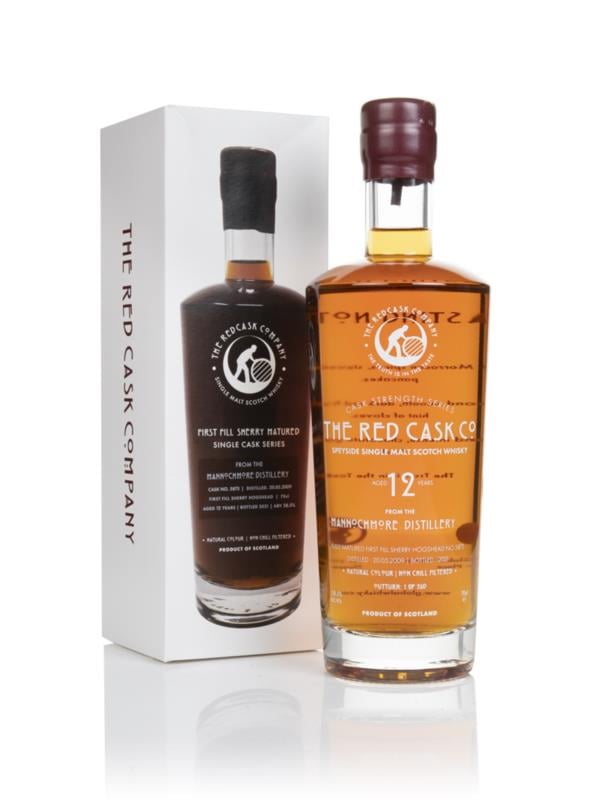 Mannochmore 12 Year Old 2009  (cask 5875)  - The Red Cask Co. Single Malt Whisky