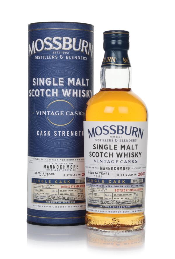 Mannochmore 14 Year Old 2007 (Mossburn) (Drinks by the Dram) Single Malt Whisky