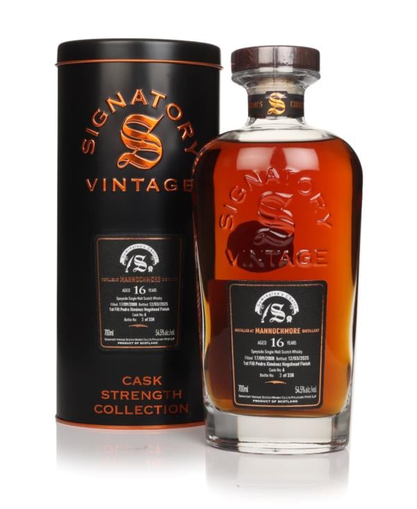 Mannochmore 16 Year Old 2008 (cask 6) - Cask Strength Collection (Sign Single Malt Whisky