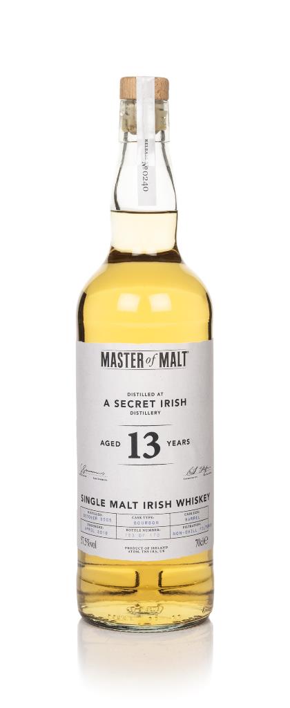 A Secret Irish Distillery 13 Year Old 2005 (Master of Malt) Single Malt Whisky