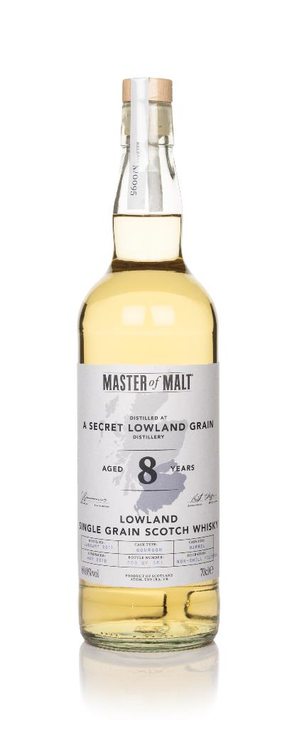 Secret Lowland Grain 8 Year Old 2011 (Master of Malt) Grain Whisky