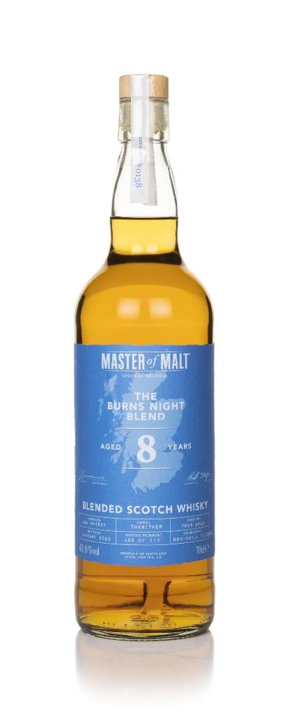 The Burns Night Blend 8 Year Old Special Release (Master of Malt) Blended Whisky