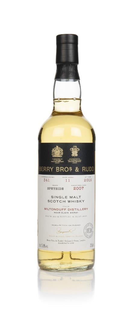Miltonduff 11 Year Old 2007 (cask 341) - Berry Bros. & Rudd Single Malt Whisky