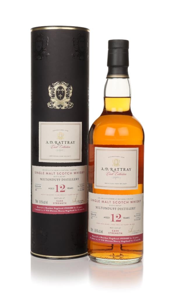 Miltonduff 12 Year Old 2009 (cask 90048) - Cask Collection (A.D. Rattr Single Malt Whisky