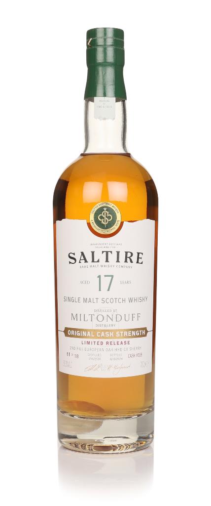 Miltonduff 17 Year Old 2007 (cask 338) - (Saltire Rare Malt) Single Malt Whisky