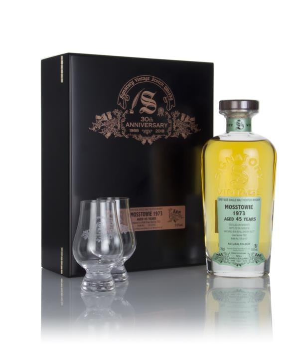 Mosstowie 45 Year Old 1973 (cask 7622) - 30th Anniversary Gift Box (Si Single Malt Whisky