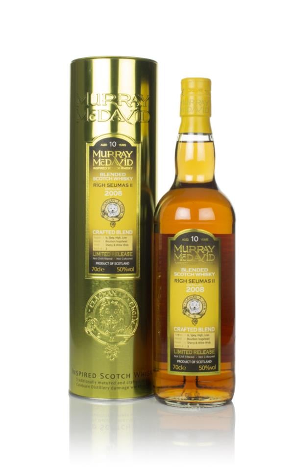 Righ Seumas II 10 Year Old 2008 - Crafted Blend (Murray McDavid) (2019 Blended Whisky