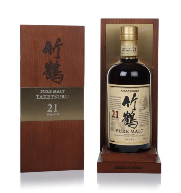 Nikka Taketsuru 21 Year Old (with Wooden Box) Blended Malt Whisky