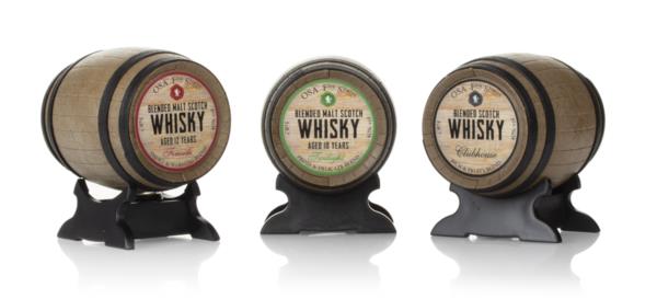 OSA Fine Spirits Blended Barrels Set (3 x 50ml) Blended Whisky