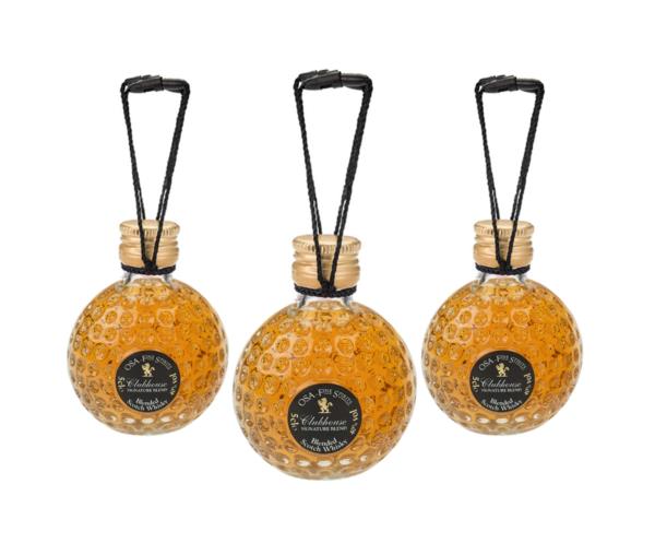 OSA Fine Spirits Clubhouse Scotch Whisky Glass Bauble Set (3 x 50ml) Blended Whisky