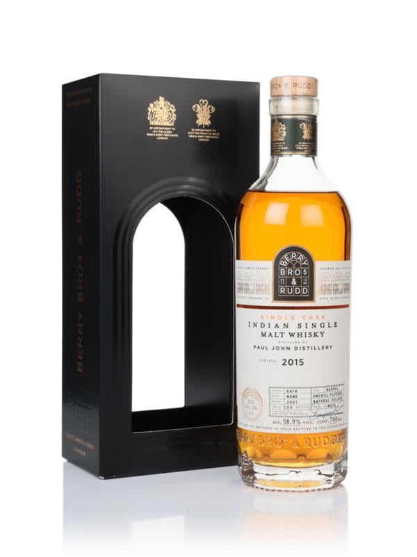 Paul John 2015 (cask 6414) (bottled 2021) - Berry Bros. & Rudd Single Malt Whisky