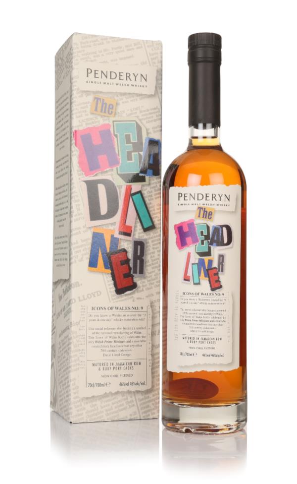 Penderyn The Headliner (Icons of Wales) Single Malt Whisky