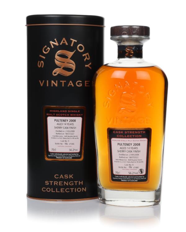Pulteney 14 Year Old 2008 (cask 9) - Cask Strength Collection (Signato Single Malt Whisky