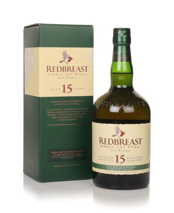 Redbreast 15 Year Old Single Pot Still Whiskey