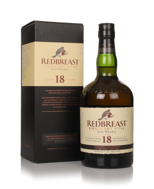 Redbreast 18 Year Old Single Pot Still Whiskey