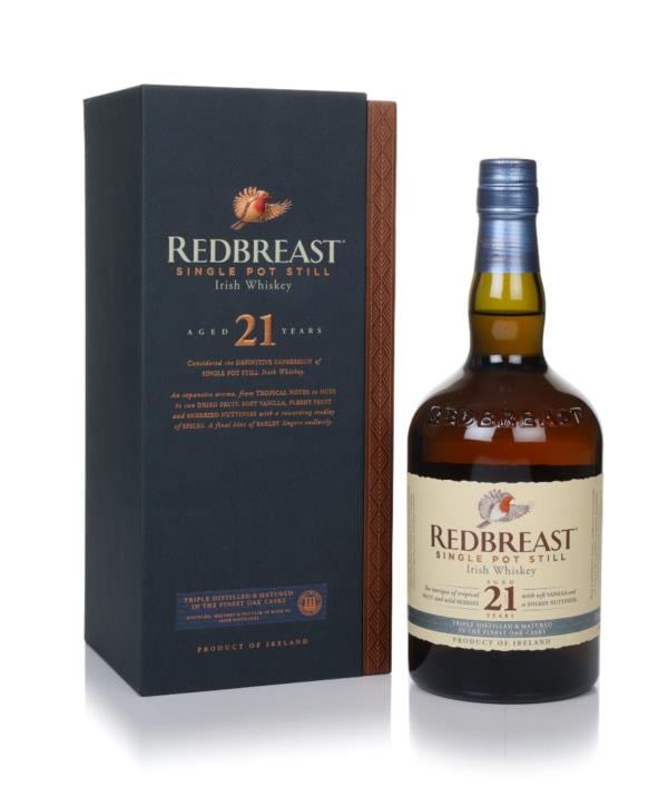 Redbreast 21 Year Old Single Pot Still Whiskey