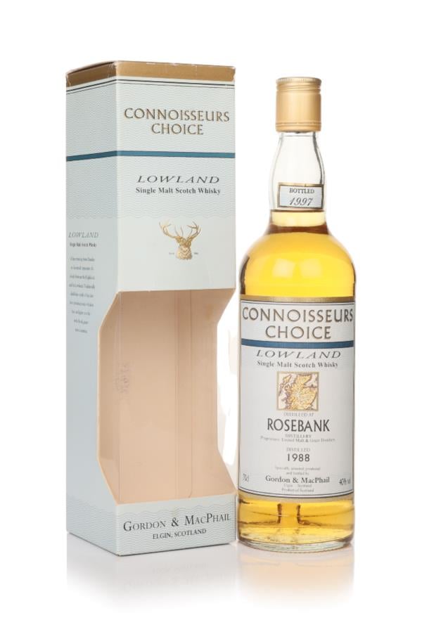 Rosebank 1988 (bottled 1997) - Connoisseurs Choice (Gordon & MacPhail) Single Malt Whisky