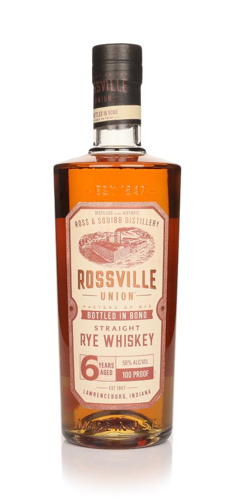 Rossville Union Bottle in Bond Straight Rye 6 Year Old Bourbon Whiskey