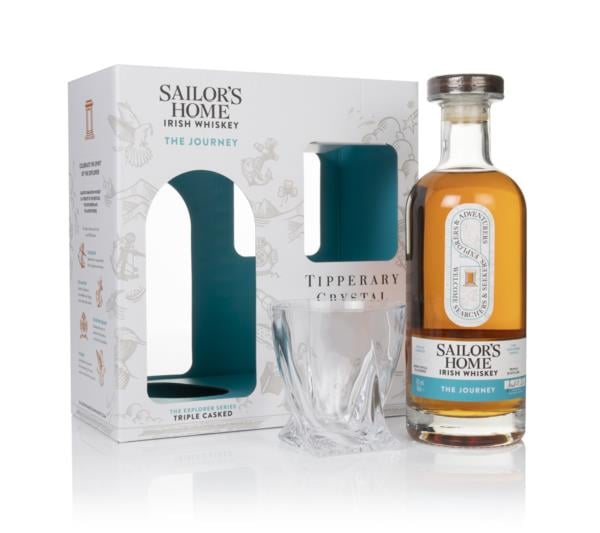 Sailors Home The Journey Gift Set with Glass Blended Whiskey
