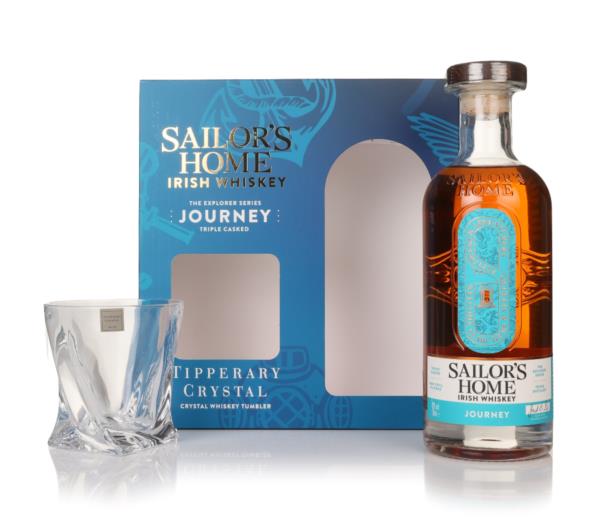 Sailor's Home The Journey Gift Set with Glass Blended Whiskey