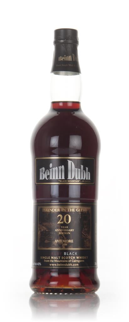 Beinn Dubh Thunder in the Glens 20th Anniversary Single Malt Whisky