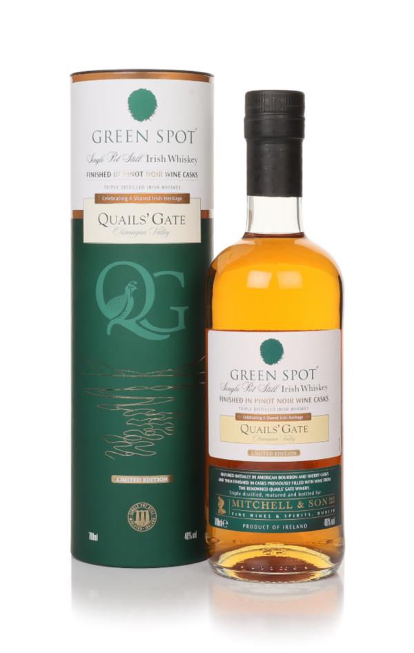 Green Spot Quails Gate Pinot Noir Finish Single Pot Still Whiskey