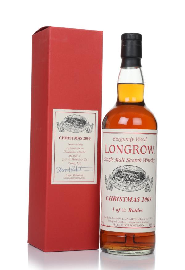 Longrow Christmas 2009 - Burgundy Wood Single Malt Whisky