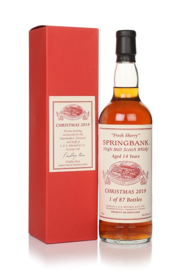 Springbank 14 Year Old Christmas 2019 - Fresh Sherry Single Malt Whisky