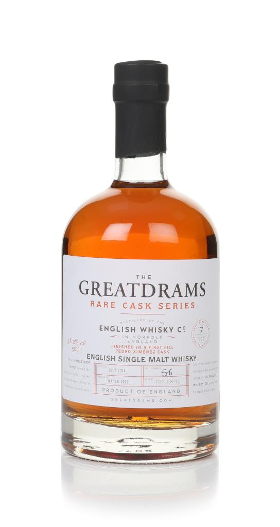 English Whisky Co. 7 Year Old 2014 (cask GD-EN-14) - Rare Cask Series Single Malt Whisky