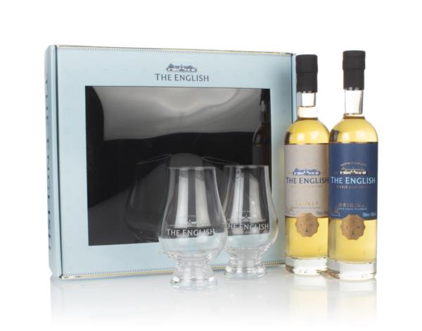 The English - Original & Smokey Gift Pack with 2x Glasses Single Malt Whisky