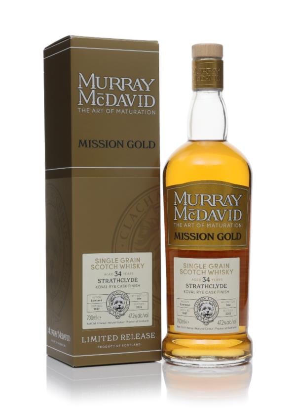 Strathclyde 34 Year Old 1987 - Mission Gold (Murray McDavid) Grain Whisky