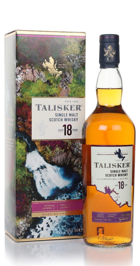 Talisker 18 Year Old Single Malt Whisky
