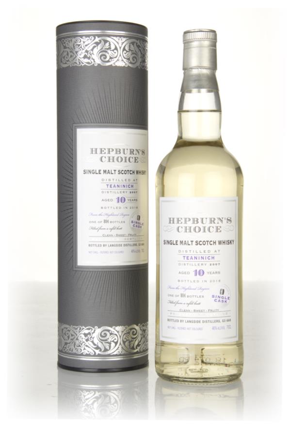 Teaninich 10 Year Old 2007  - Hepburn's Choice (Langside) Single Malt Whisky