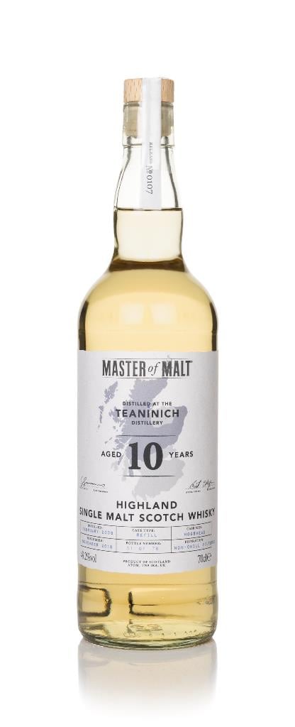 Teaninich 10 Year Old 2008 (Master of Malt) Single Malt Whisky