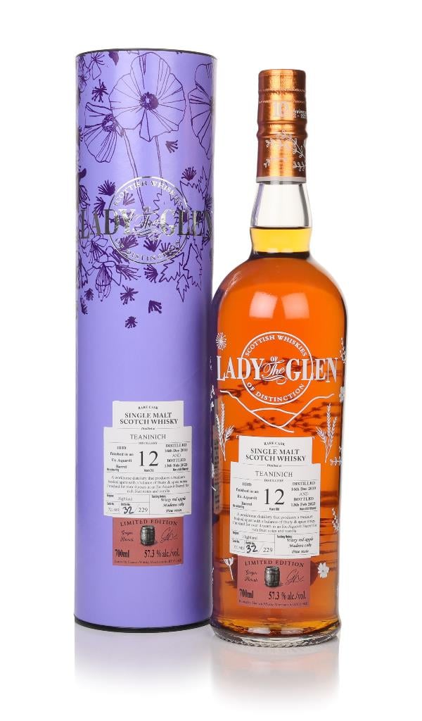 Teaninich 12 Year Old 2010 (cask 721589) - Lady of the Glen (Hannah Wh Single Malt Whisky
