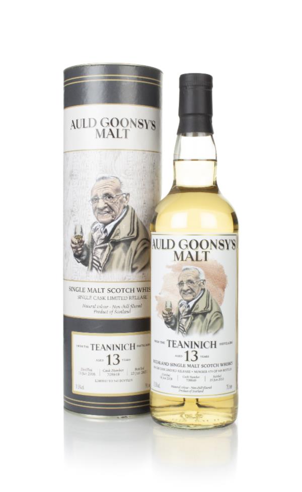 Teaninich 13 Year Old 2008 (cask 709849) - Old Goonsys Malt Single Malt Whisky