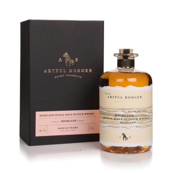 Highland Single Malt 25 Years Old 1996 (cask 5) - The Artful Dodger Scotch Whisky