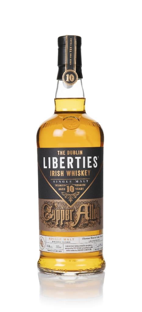The Dublin Liberties 10 Year Old Copper Alley Single Malt Whiskey