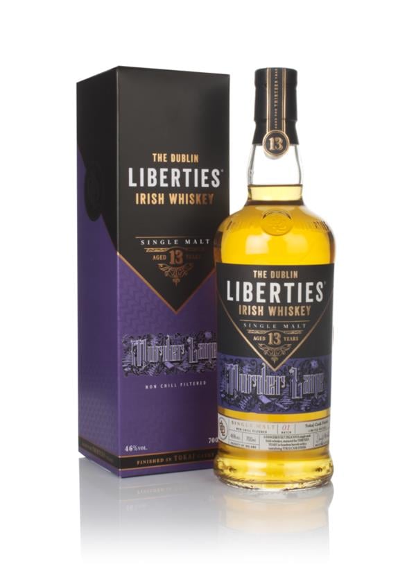 The Dublin Liberties 13 Year Old Murder Lane Single Malt Whiskey