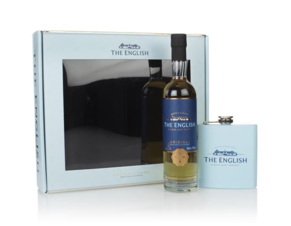 The English - Original Gift Pack with Hip Flask Single Malt Whisky