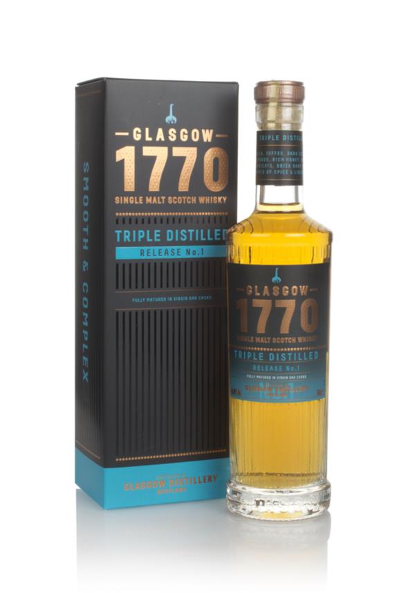 Glasgow 1770 - Triple Distilled 50cl 3cl Sample Single Malt Whisky