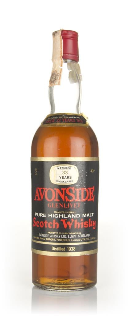 Avonside-Glenlivet 33 Year Old 1938 Blended Whisky