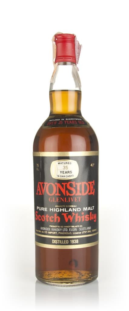 Avonside-Glenlivet 35 Year Old 1938 Blended Whisky