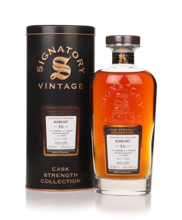 Glenlivet 16 Year Old 2006 (cask 900796) - Cask Strength Collection (S Single Malt Whisky