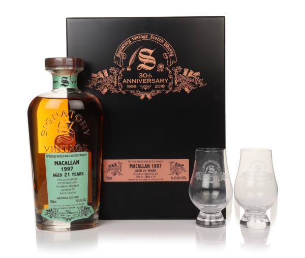 Macallan 21 Year Old 1997 (cask 628) - 30th Anniversary Gift Box (Sign Single Malt Whisky