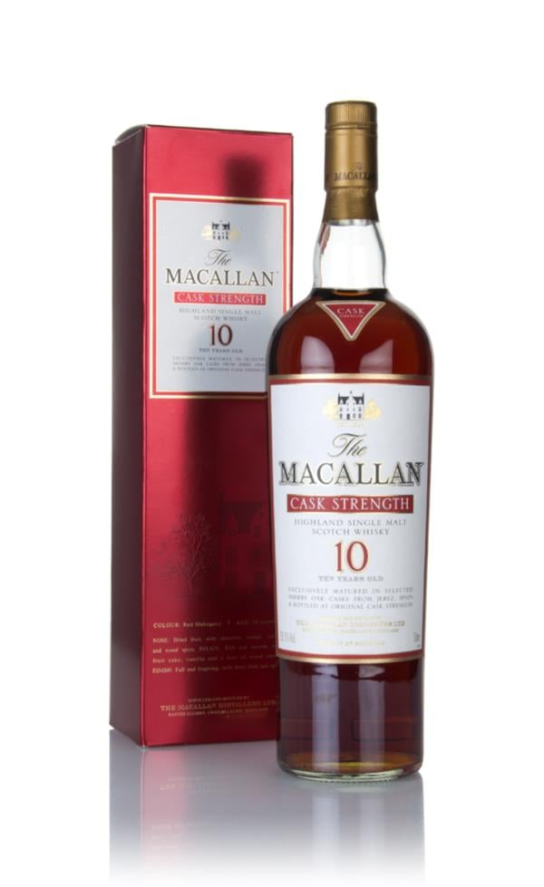 The Macallan 10 Year Old Cask Strength (1L) Single Malt Whisky