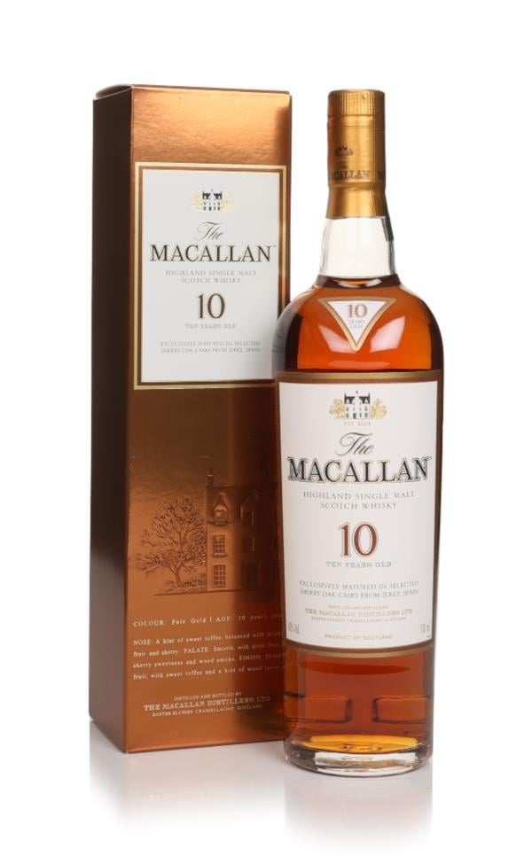 The Macallan 10 Year Old Sherry Oak - Late 2000s Single Malt Whisky