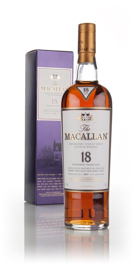 The Macallan 18 Year Old 1997 Sherry Oak Single Malt Whisky