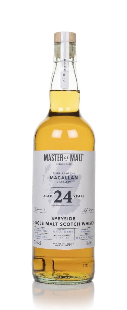 The Macallan 24 Year Old 1993 Single Cask (Master of Malt) (47.8% ABV) Single Malt Whisky